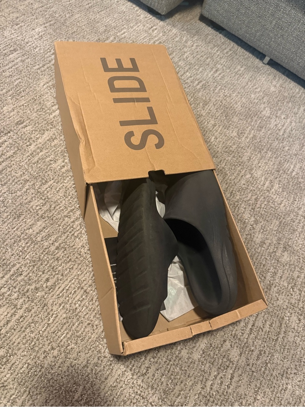 Yeezy slides onyx